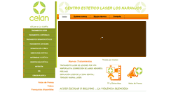 Desktop Screenshot of celan.com.ve